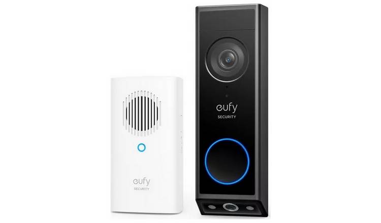 eufy E340 2K Dual Cameras Smart Video Doorbell with Chime