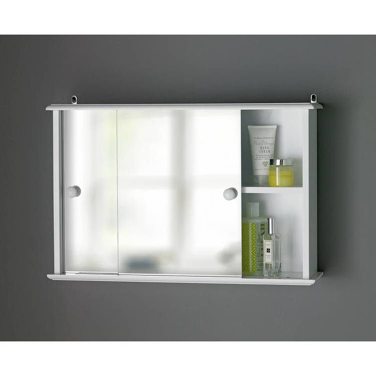Argos Home Sliding Door Cabinet - White 0