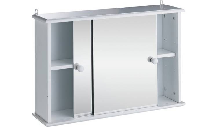 sliding door bathroom wall cabinet