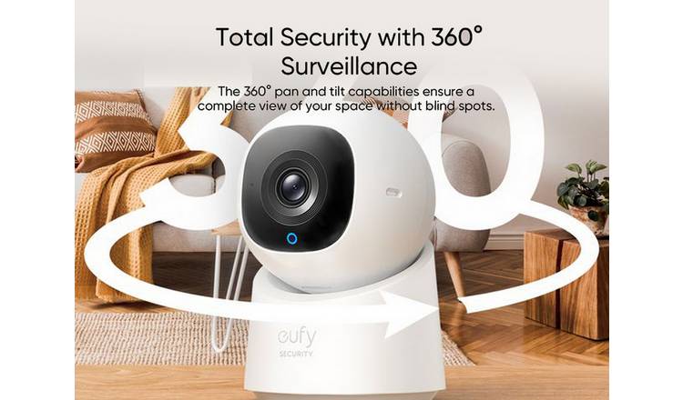 eufy C220 2K Pan/Tilt Smart Indoor Camera 2