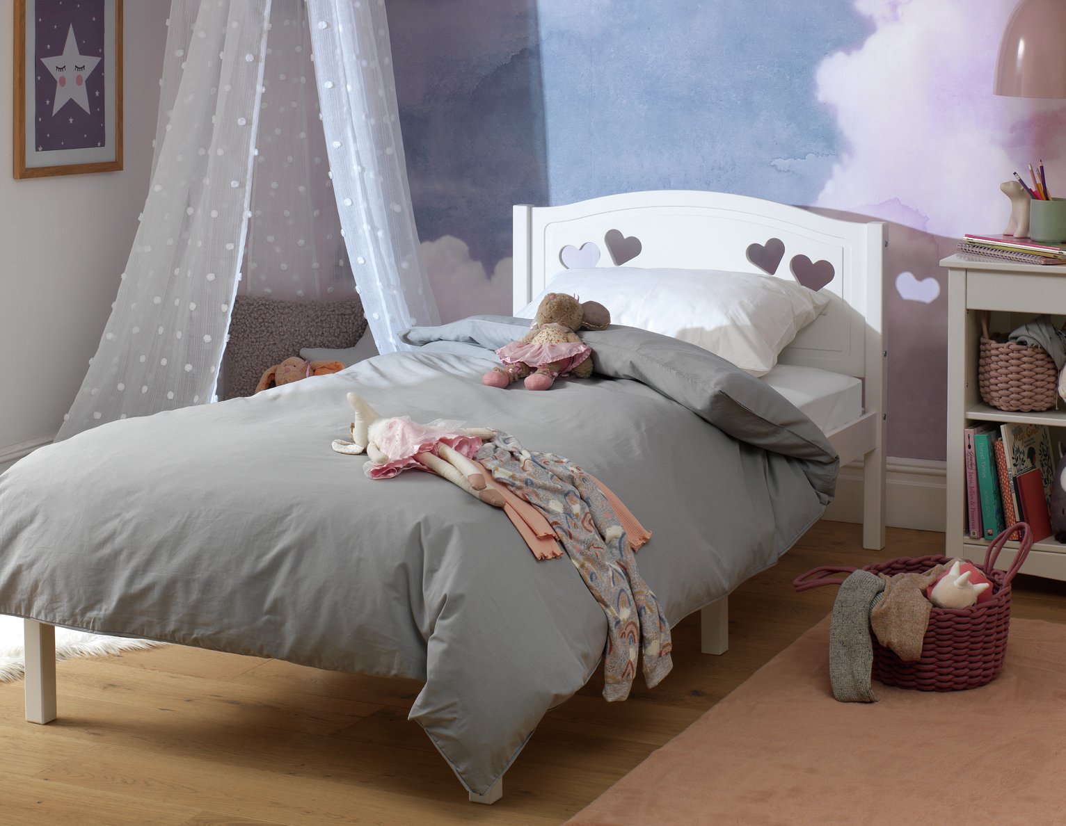 argos kids single bed