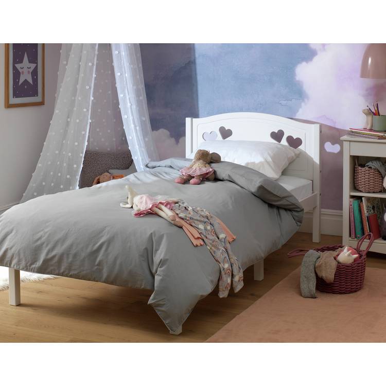 Argos Home Mia Single Bed Frame - White 0