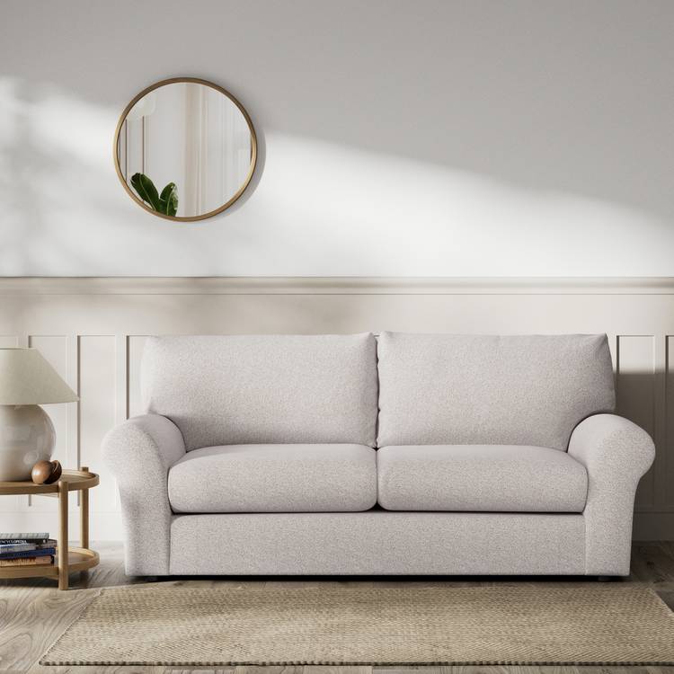 Habitat Molton Fabric 3 Seater Sofa - Natural 0