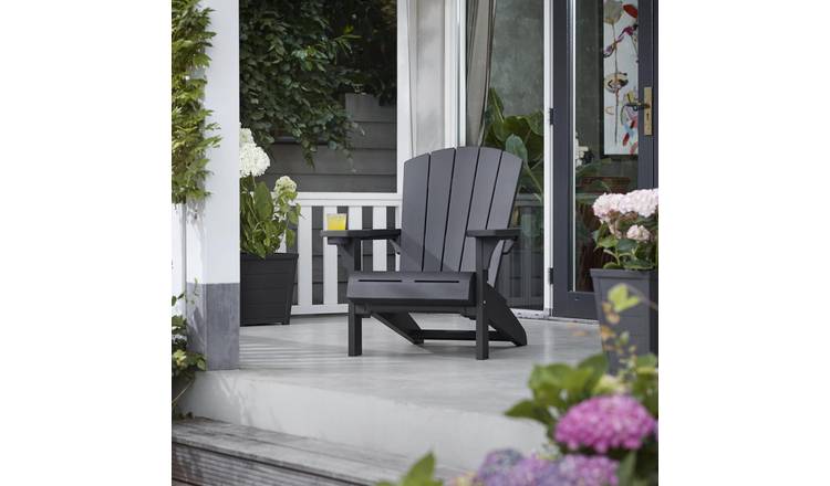 White plastic garden on sale chairs argos