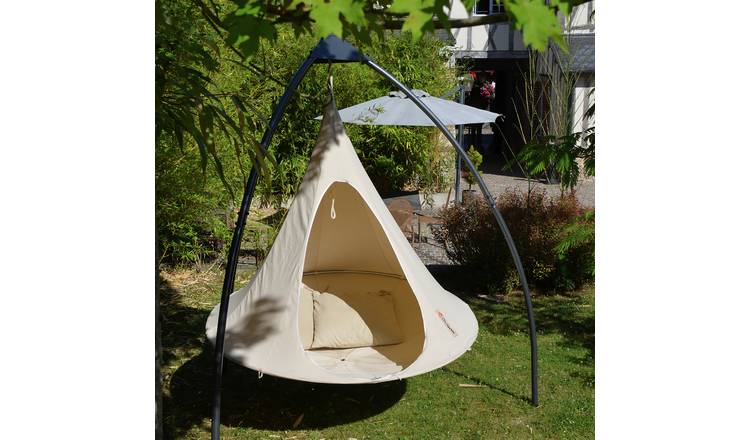 Buy Vivere Double Cacoon Natural White Hammocks and swing