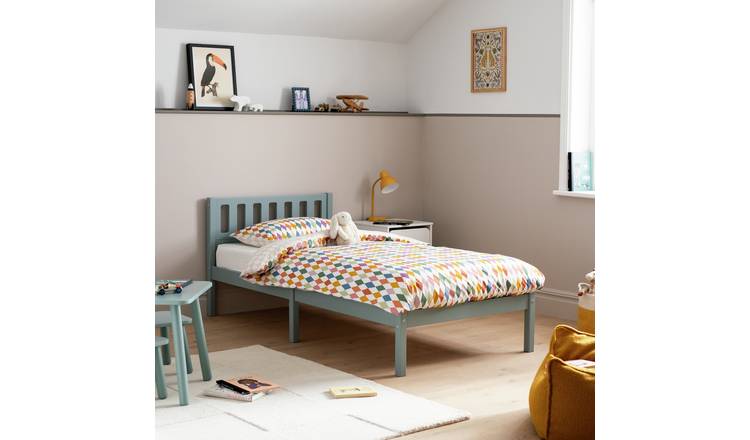 Habitat Ronnie Single Bed Frame - Duck Egg Blue