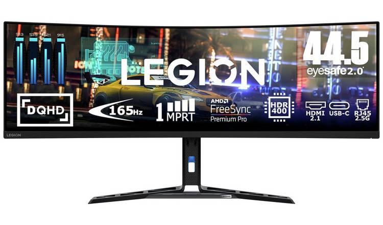 Lenovo Legion R45w-30 44.5in 165Hz DQHD Gaming Monitor 