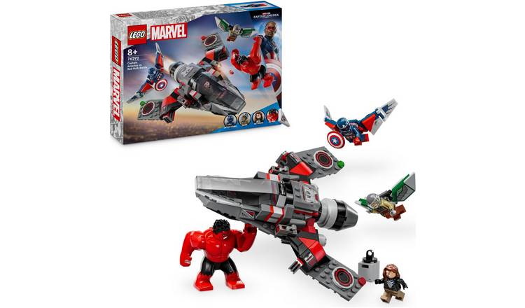 LEGO Marvel Captain America vs. Red Hulk Battle Set 76292