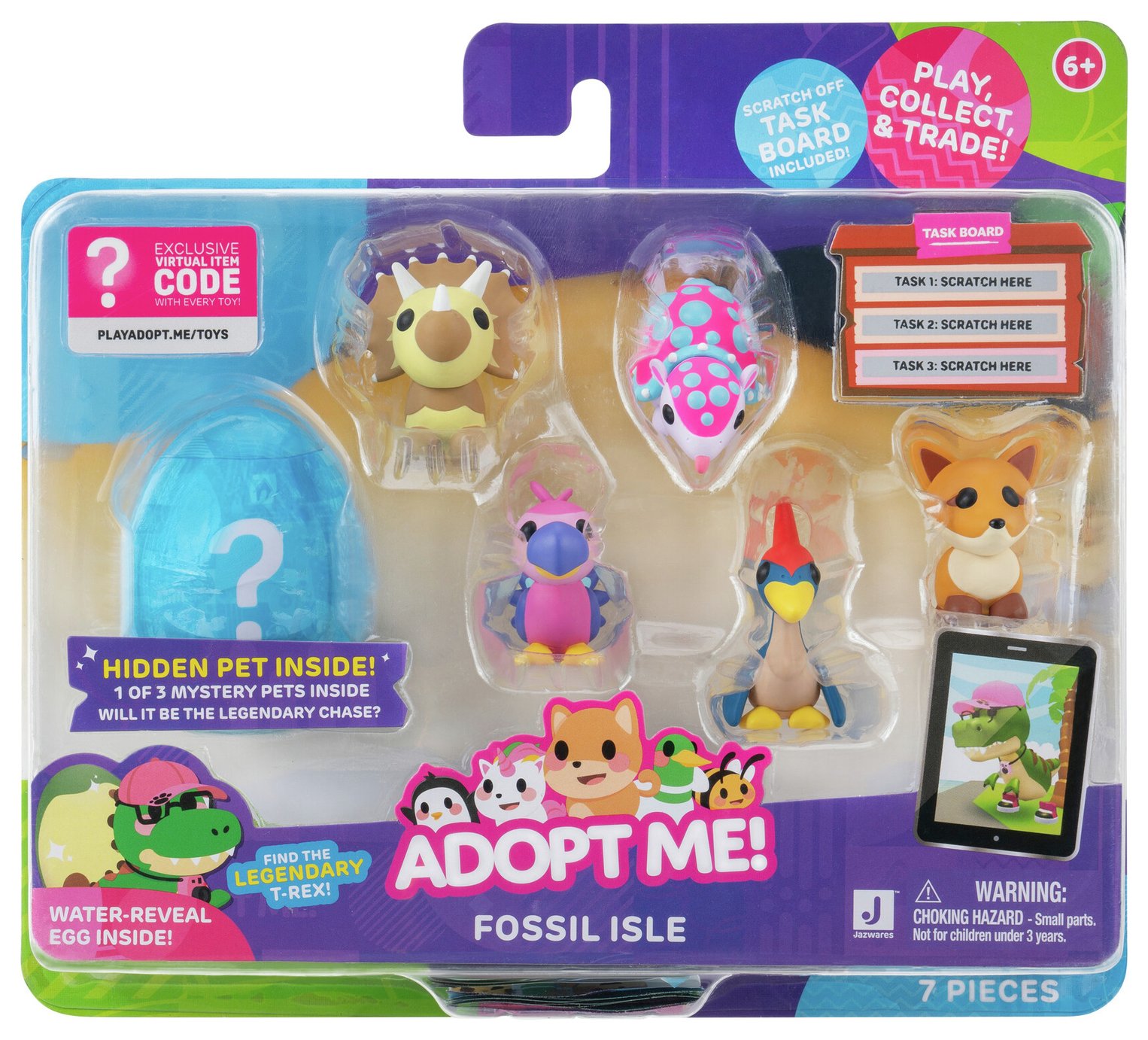 Adopt Me! Plush Multipack - Fossil Isle