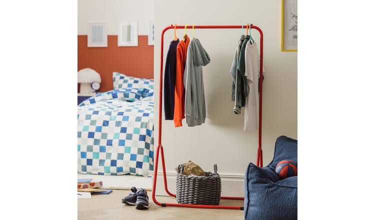 Habitat Kids Arnie Clothes Rail - Red