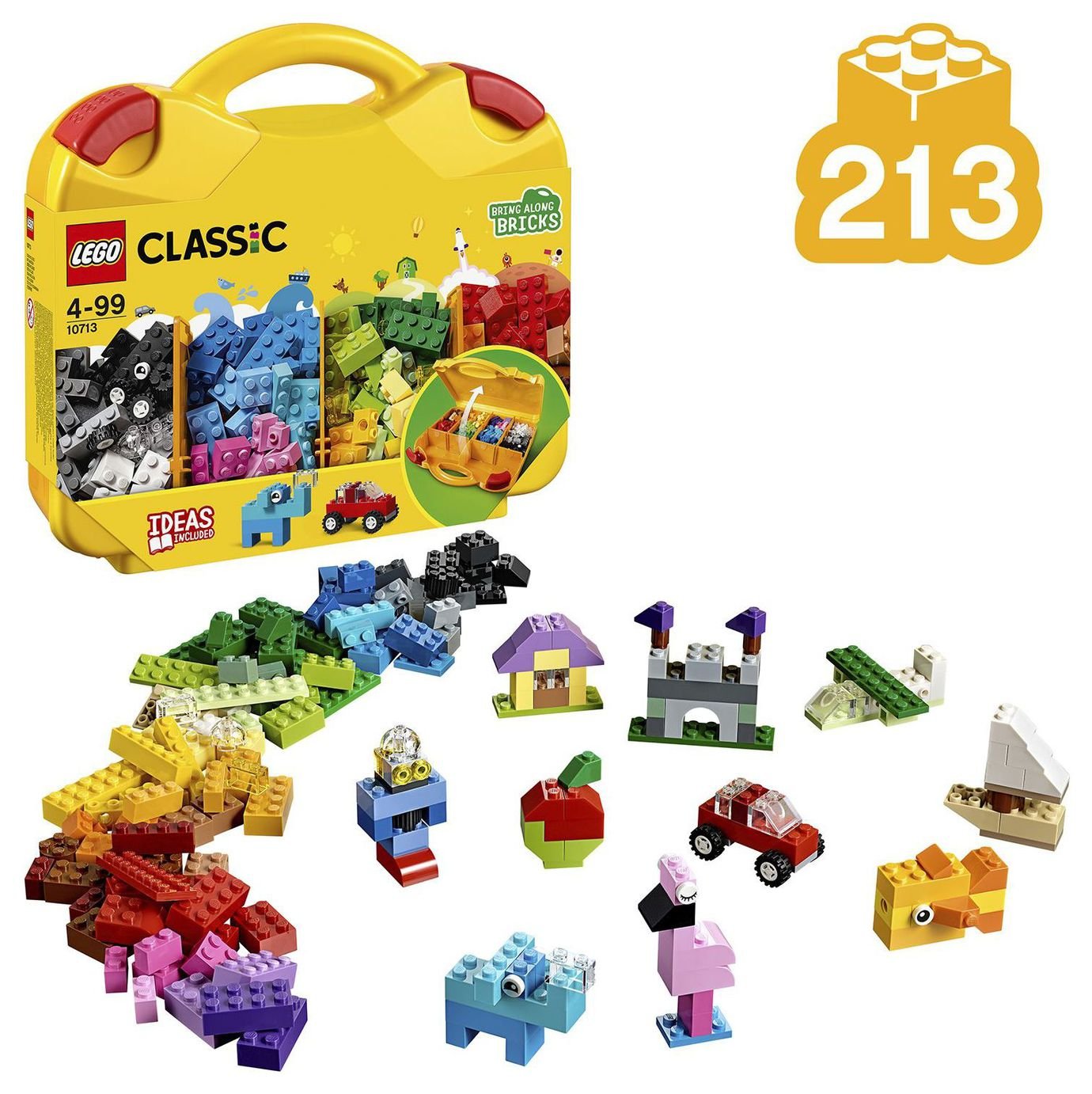 LEGO Classic Creative Suitcase Building Bricks 10713