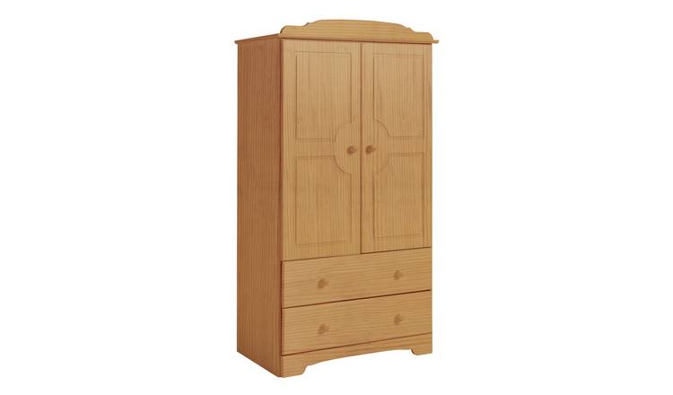 Argos Home Nordic 2 Door 2 Drawer Wardrobe - Pine