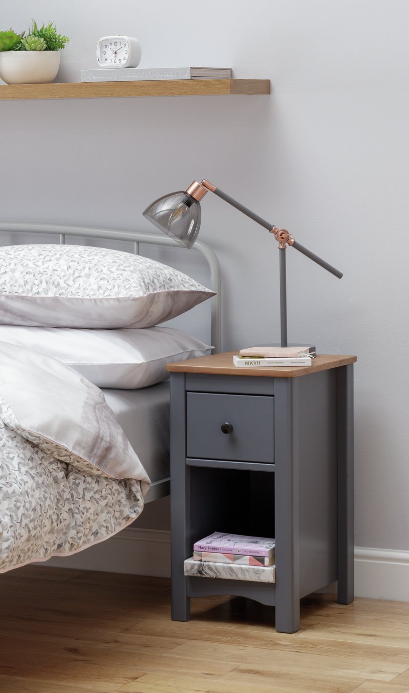 Argos Home Bournemouth Compact Bedside Table Reviews Updated April 2024