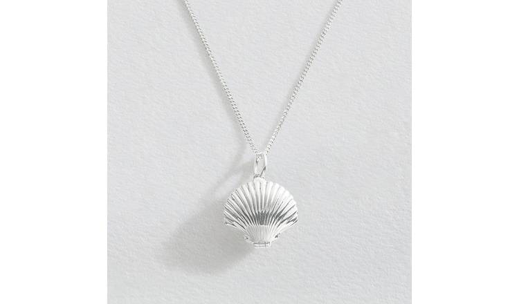 Revere Sterling Silver Shell Locket