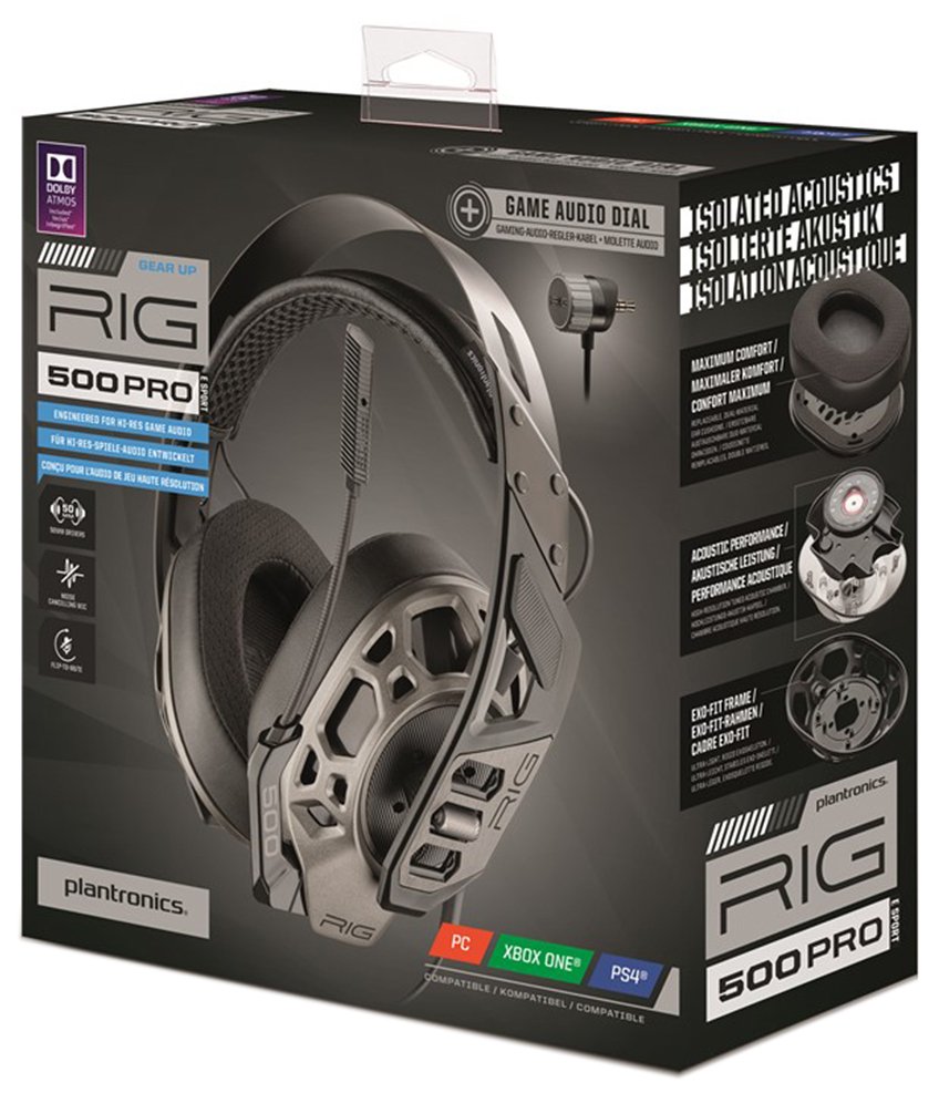 Plantronics RIG 500 Pro Esports PS4, Xbox One, PC Headset Review