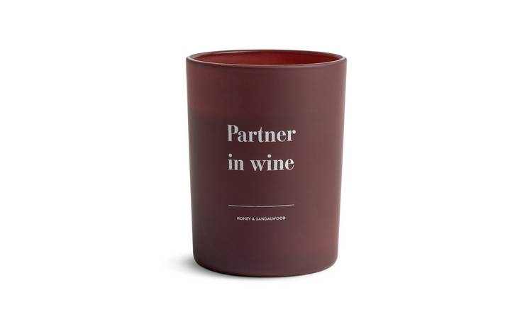 Habitat Partner In Wine Candle - Honey & Sandalwood