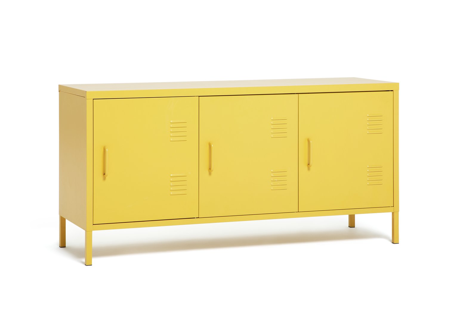 Habitat 3 Door Locker - Mustard