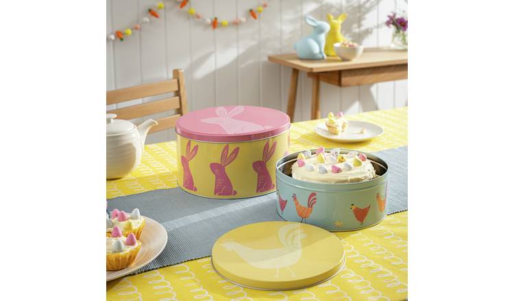 Argos shop cake tins