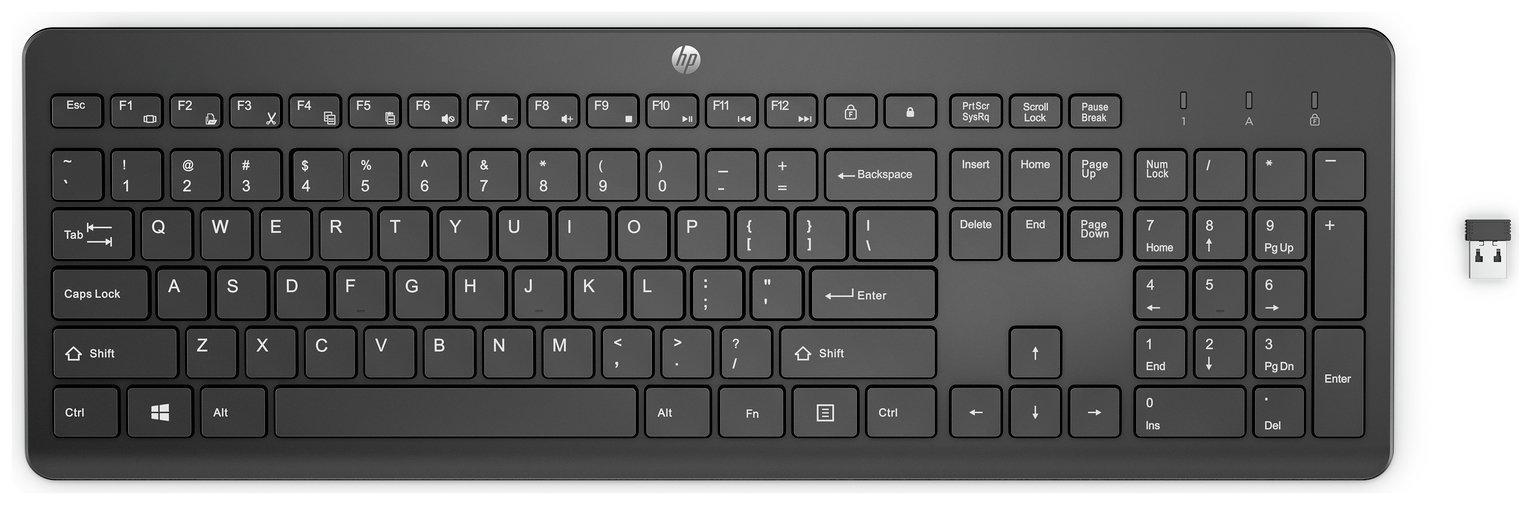 HP 230 Wireless Keyboard - Black