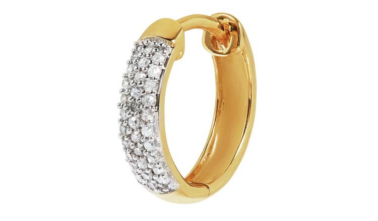 9ct gold studs deals argos