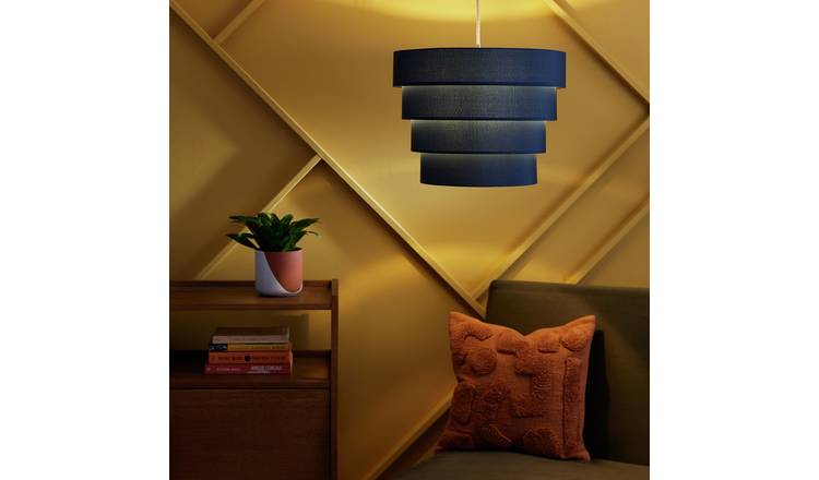 Argos deals gold lampshade