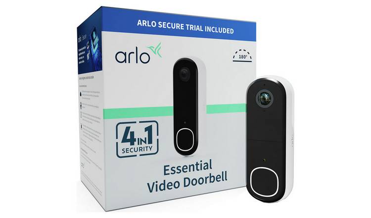 Arlo Essential HD Wi-Fi 4-in1 Smart Video Doorbell