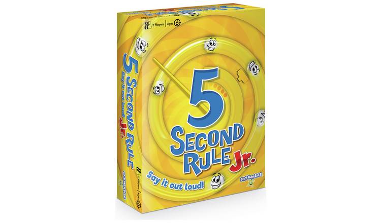 5 Second Rule Junior Family Board Game for Kids