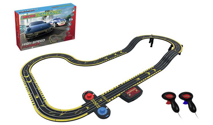 Buy Micro Scalextric High Speed Pursuit Car Track Set Toy cars and trucks Argos