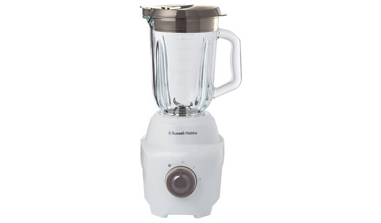 Russell Hobbs Go Create White 1.5L Glass Jug Blender 27580