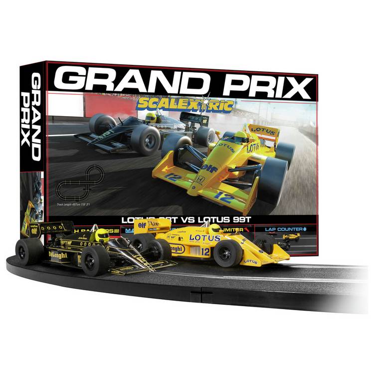 Scalextric C1432M 1980s Grand Prix Cars Race Track Set 0