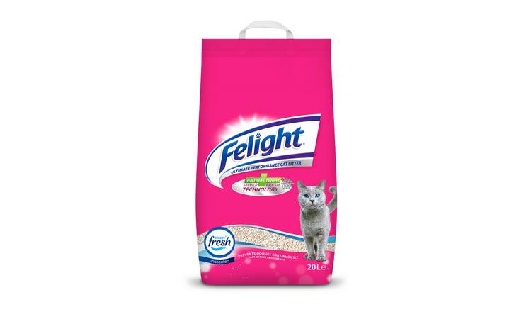 Buy Felight 20L Antibacterial Non Clumping Cat Litter Argos