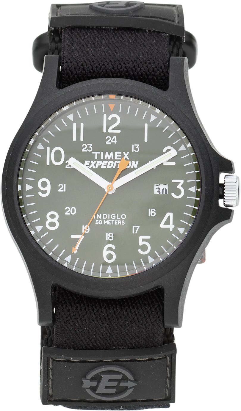 Timex Men's  Black Fabric Strap Watch Review