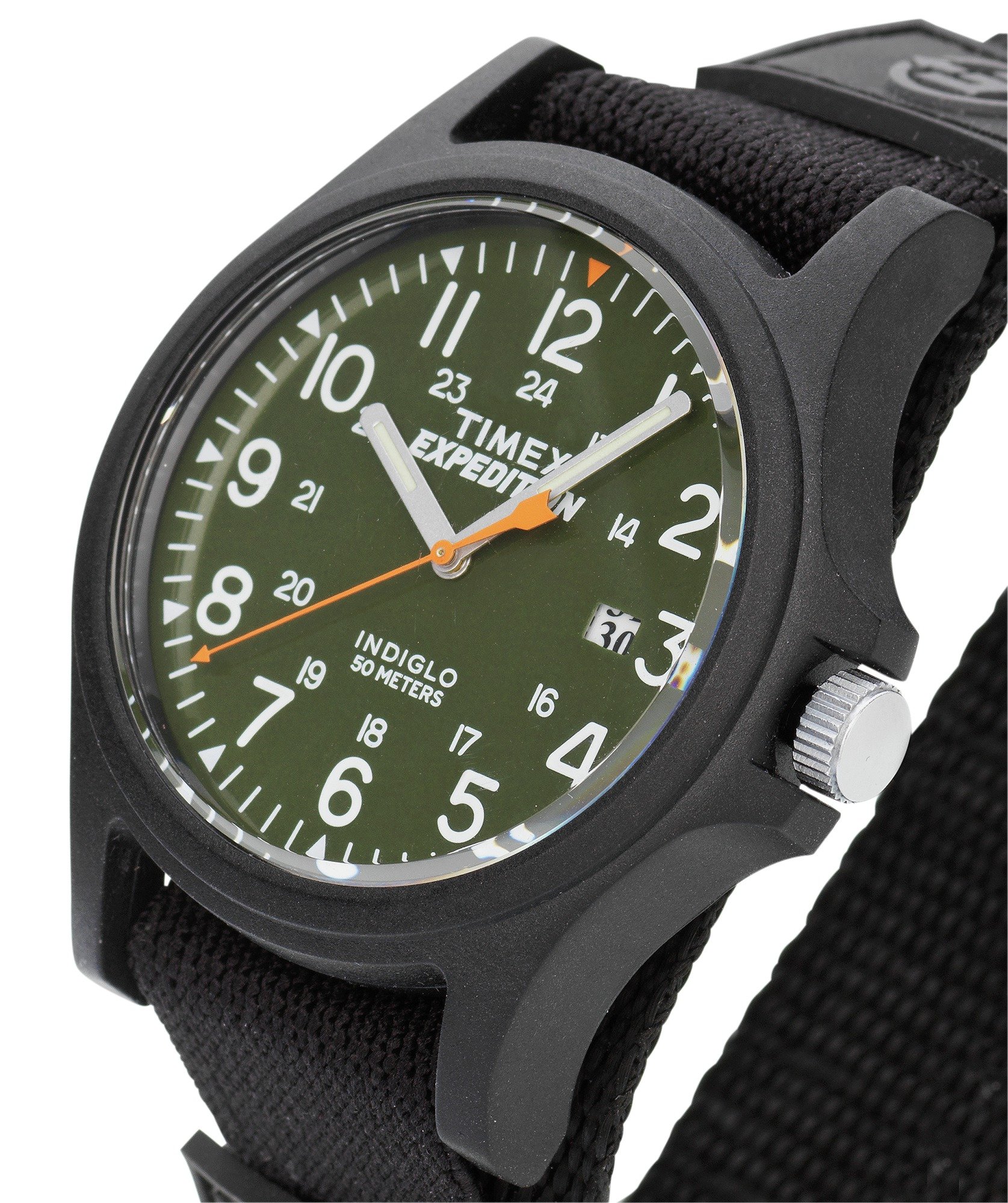 Timex Men's  Black Fabric Strap Watch Review