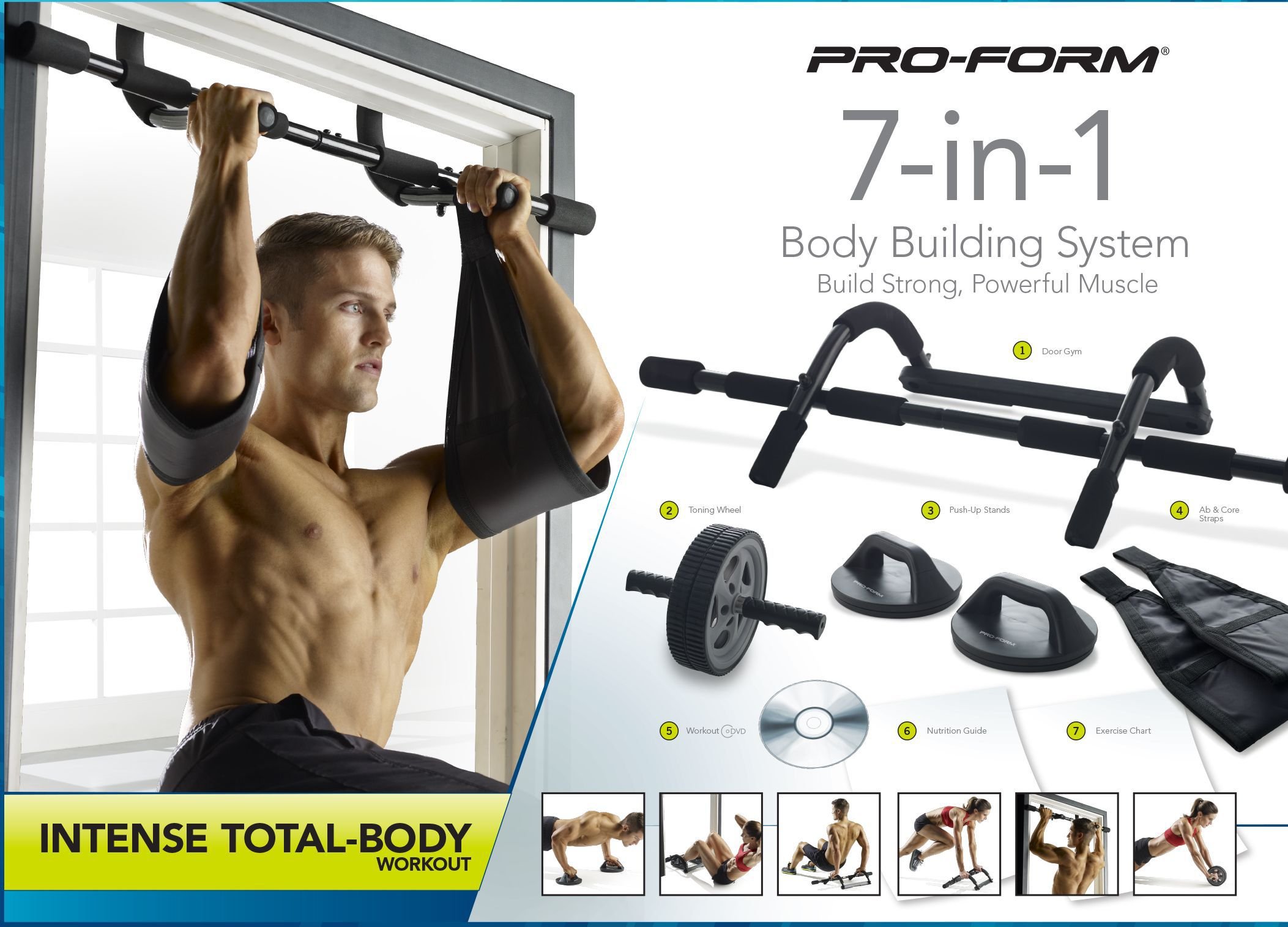 ProForm 7 in 1 Body Building System. 4875705 Argos Price Tracker pricehistory