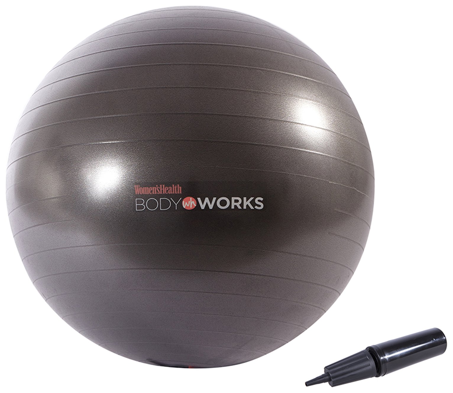 Women's Health Grey Gym Ball - 65cm