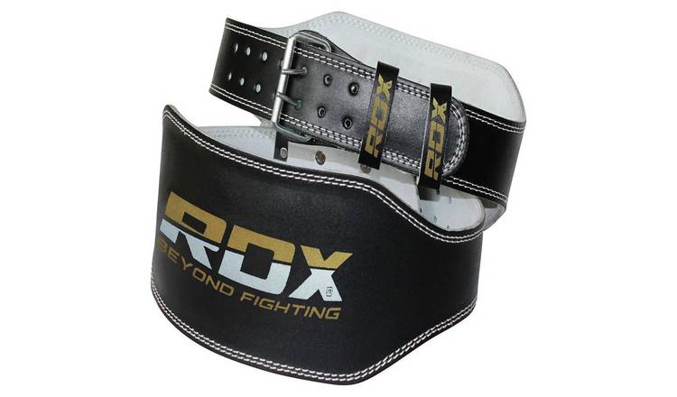 RDX 4 Inch Leather Weightlifting Belt – RDX Sports