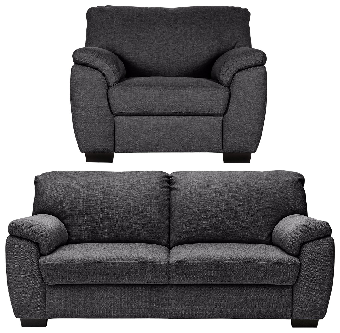 Argos Home Milano Fabric Chair and 3 Seater Sofa Review