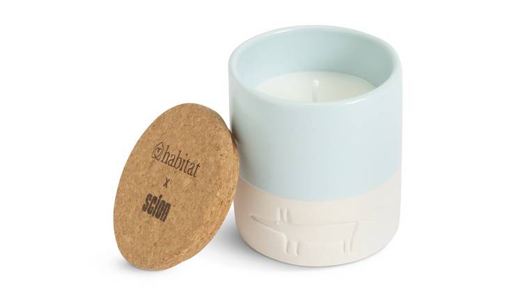 Buy Habitat x Scion Mr Fox Ceramic Candle - Mandarin & Violet | Candles |  Habitat