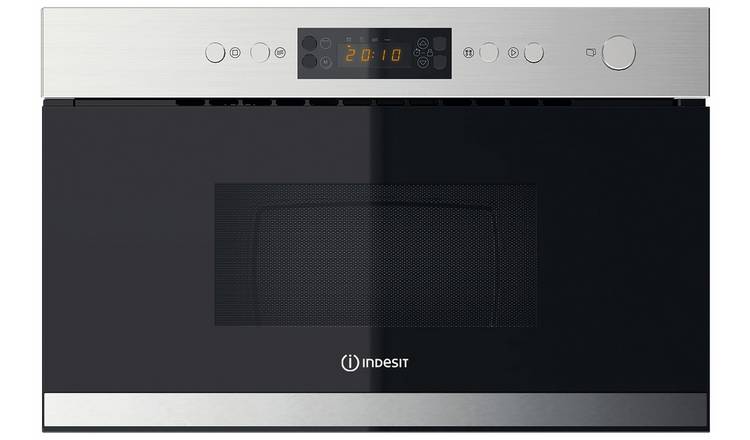 Indesit MWI 3213 IX UK 750W Built In Microwave - S/Steel