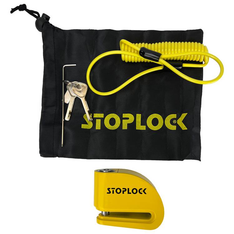 Stoplock Motorcycle Disc Lock 0