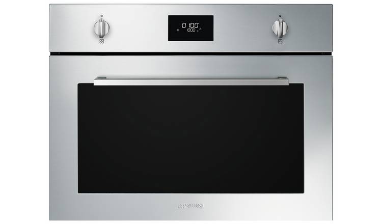 Smeg SO4401M1X 800W Built In Microwave - Stainless Steel