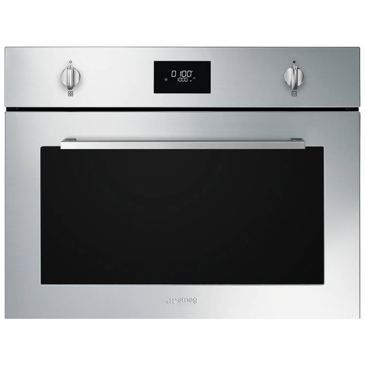 Smeg SO4401M1X 800W Built In Microwave - Stainless Steel 0