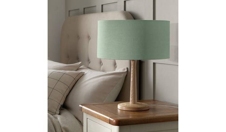 Mint green deals lamp shade