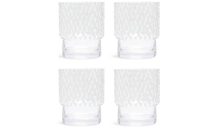 Habitat x Scion Metsa Geo Stacking 4 Piece Tumbler Set