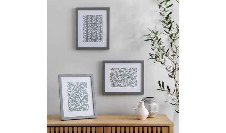 Buy Habitat Wooden Picture Frame Pack of 3 Grey 5x7 Picture frames Argos