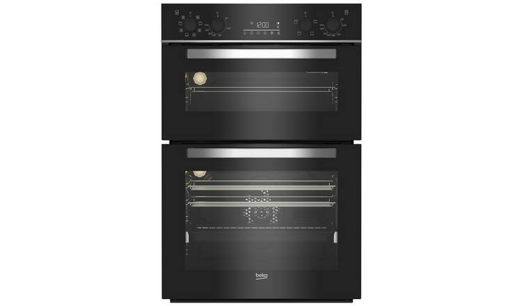 Beko BBDM243BOC Built In Double Electric Oven - Black