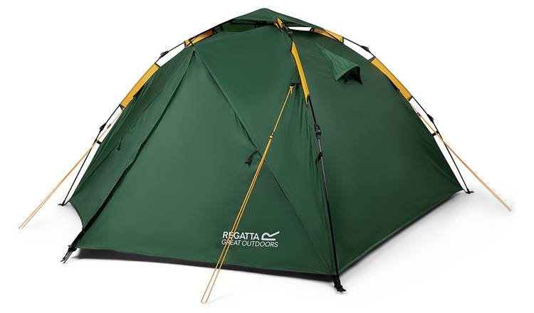 Regatta 3 Man 1 Room Instant Tent - Green