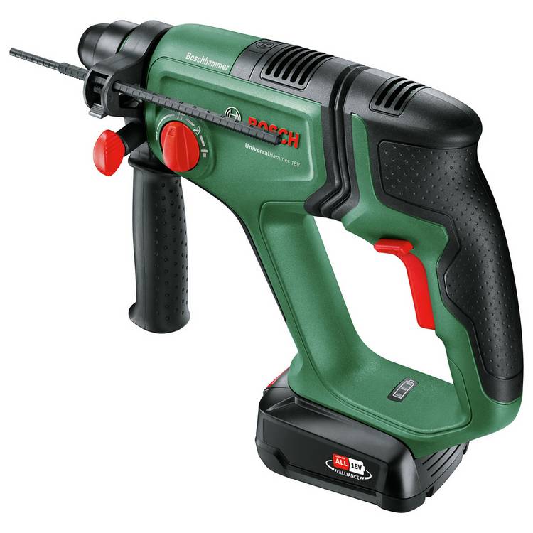 Bosch 06039D6072 2.5Ah Cordless Rotary Hammer Drill - 18V 0