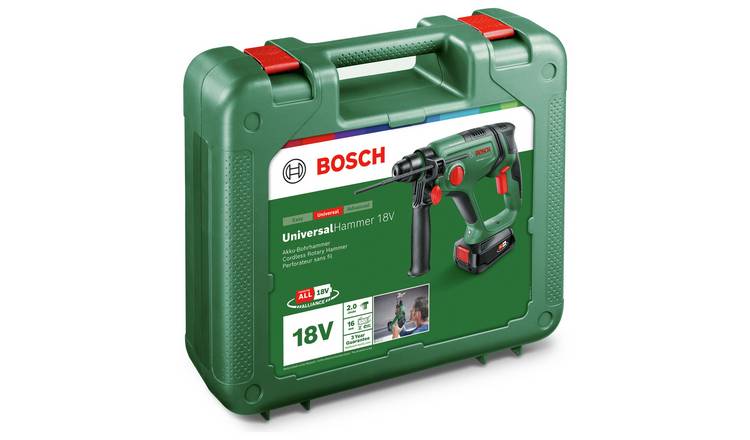 Buy Bosch 06039D6072 2.5Ah Cordless Rotary Hammer Drill 18V