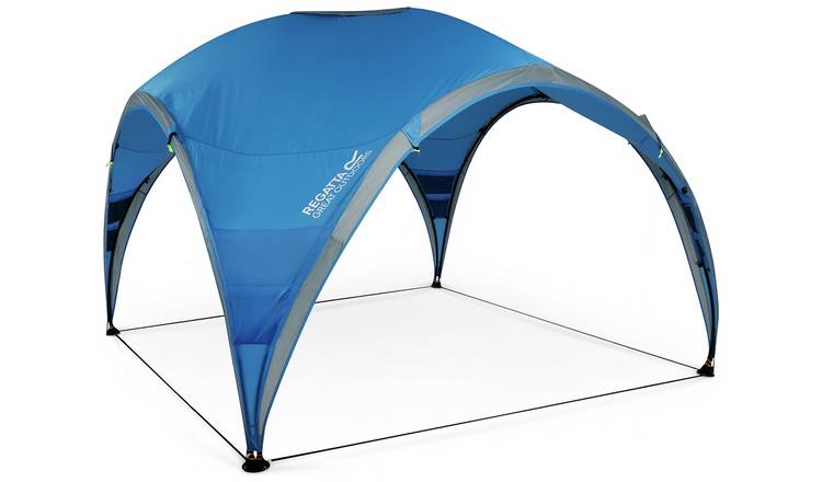 Buy Regatta 3m Family Steel Frame Gazebo - Blue | Gazebos and awnings ...